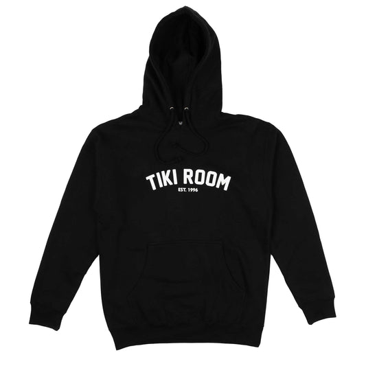 Tiki Room Arch Logo Hood, black - Tiki Room Skateboards - 1