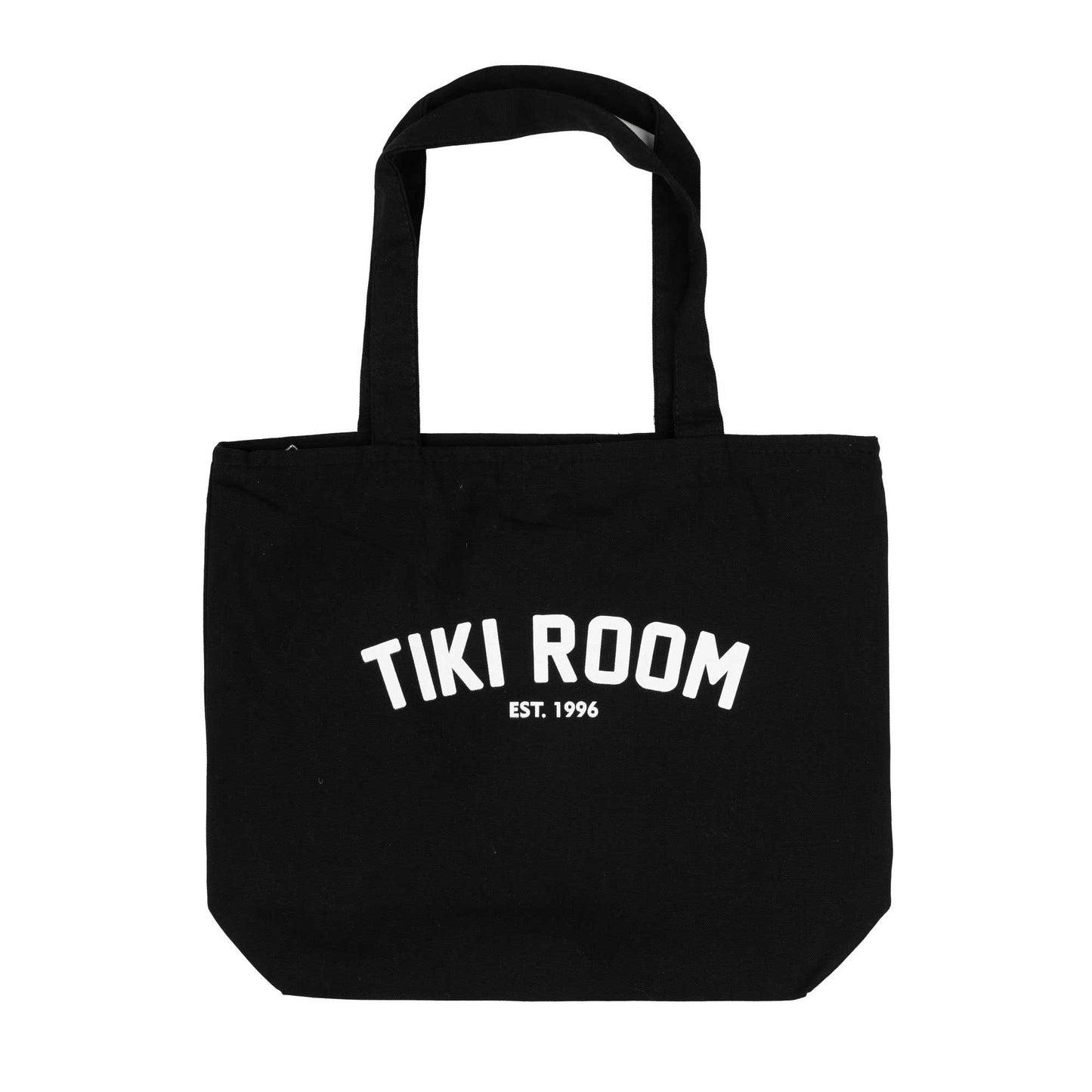 Tiki Room Arch Logo Zippered Tote, black - Tiki Room Skateboards - 1