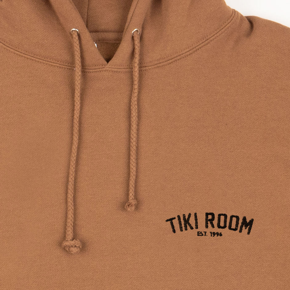 Tiki Room Embroidered Small Arch heavyweight hoody - Tiki Room Skateboards - 2