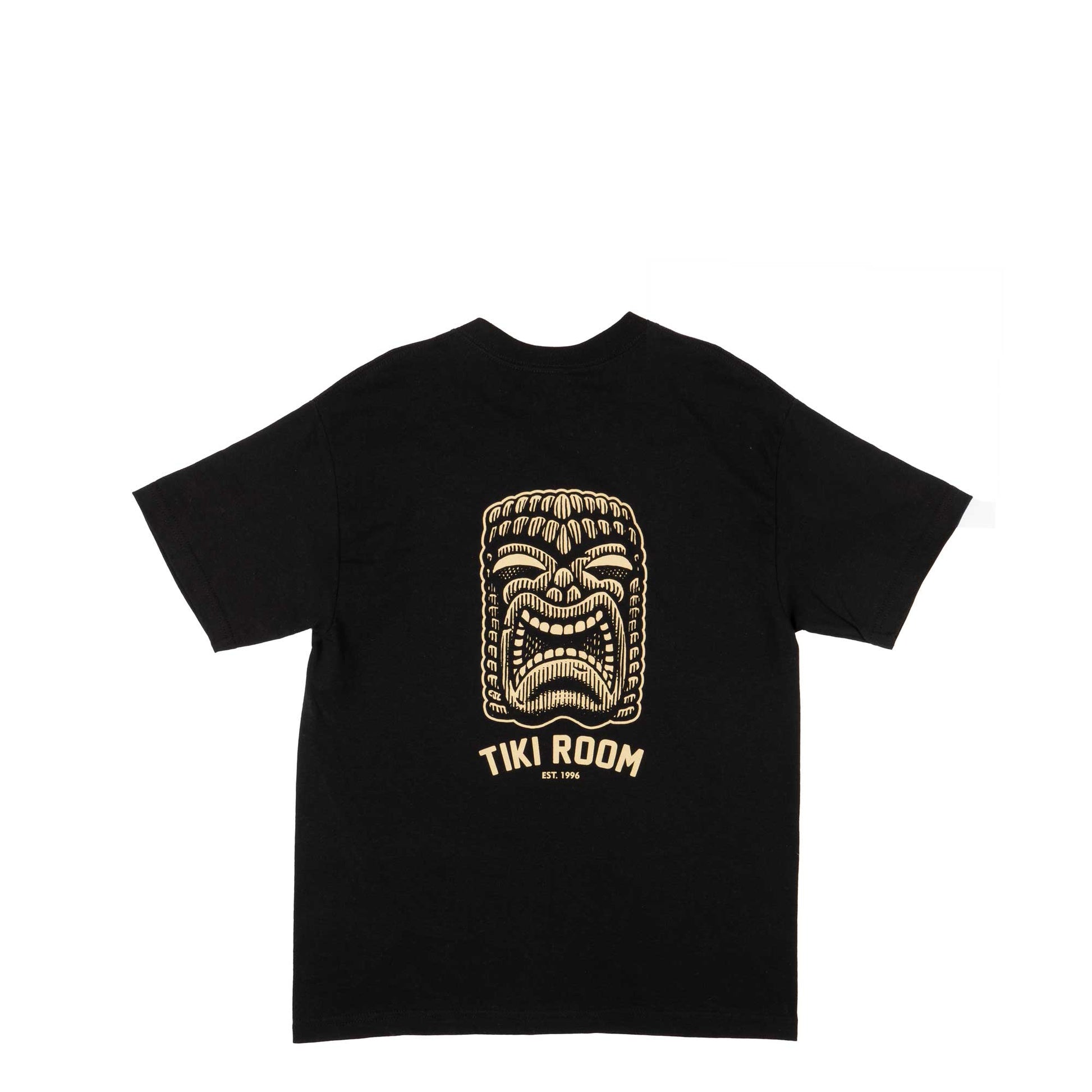 Tiki Room Kona Tee, black - Tiki Room Skateboards - 1