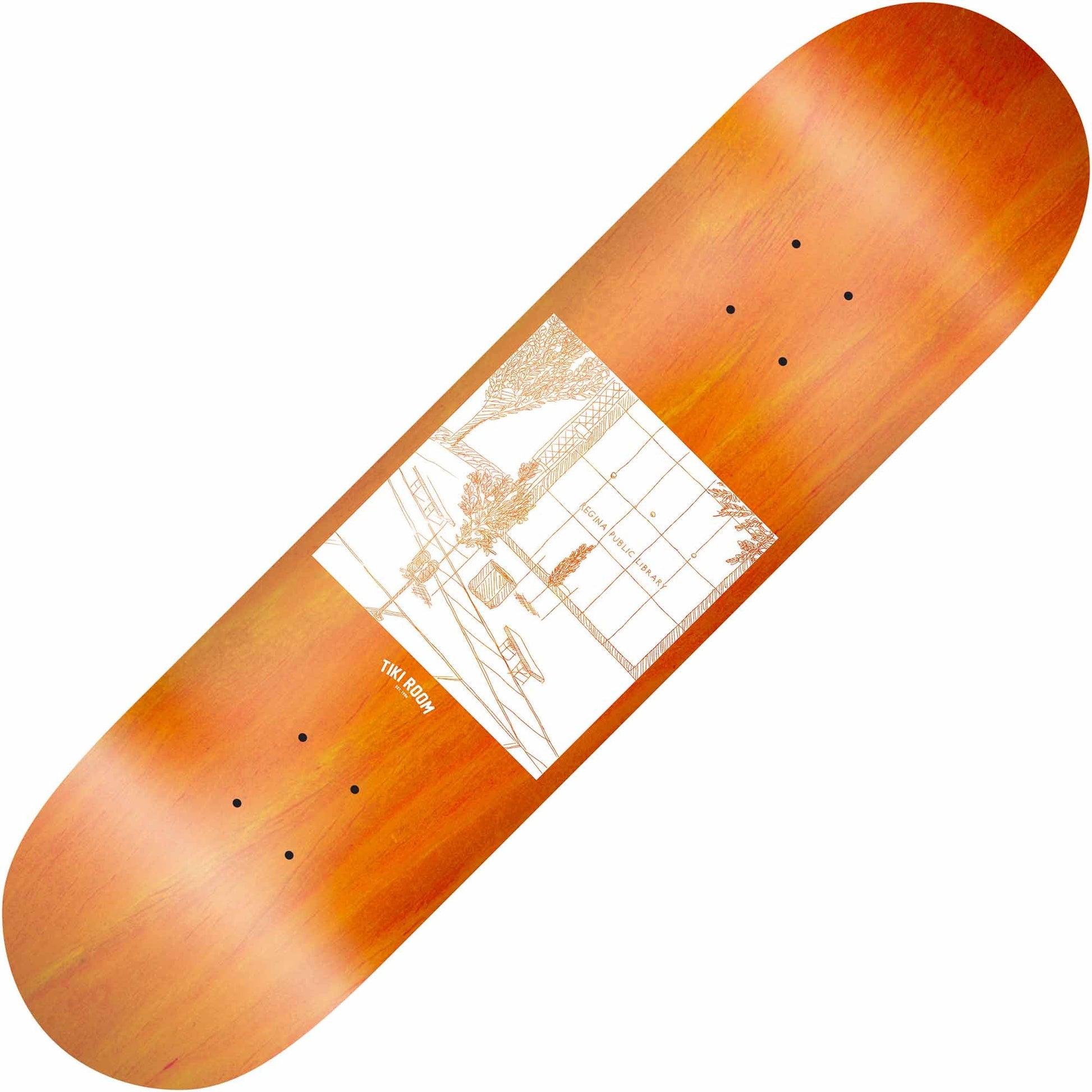 Tiki Room RPL Deck (8.125") - Tiki Room Skateboards - 1