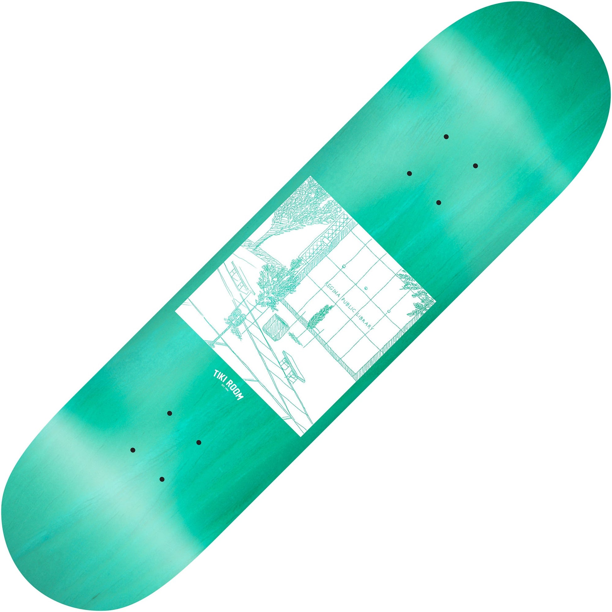 Tiki Room RPL Deck (8.25") - Tiki Room Skateboards - 1