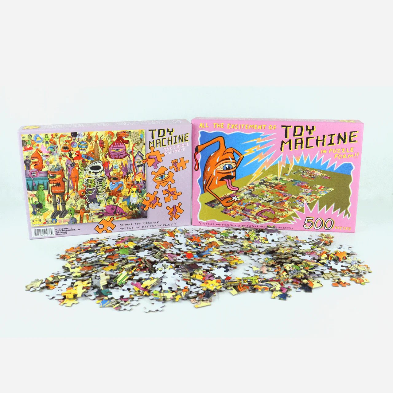 Toy Machine Puzzle (500 Pieces) - Tiki Room Skateboards - 2