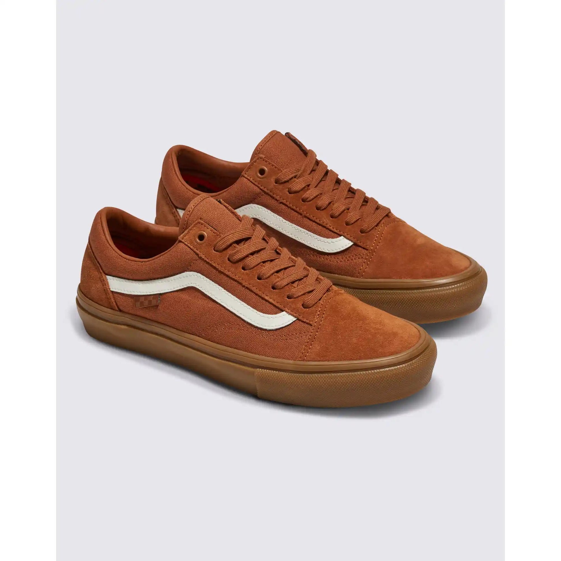 tobacco brown vans old skool Pig Suede Sidestripe shoe Durable suede uppers Lace Vans Wayvee 'Tobacco Brown' VN0A5JIATBN