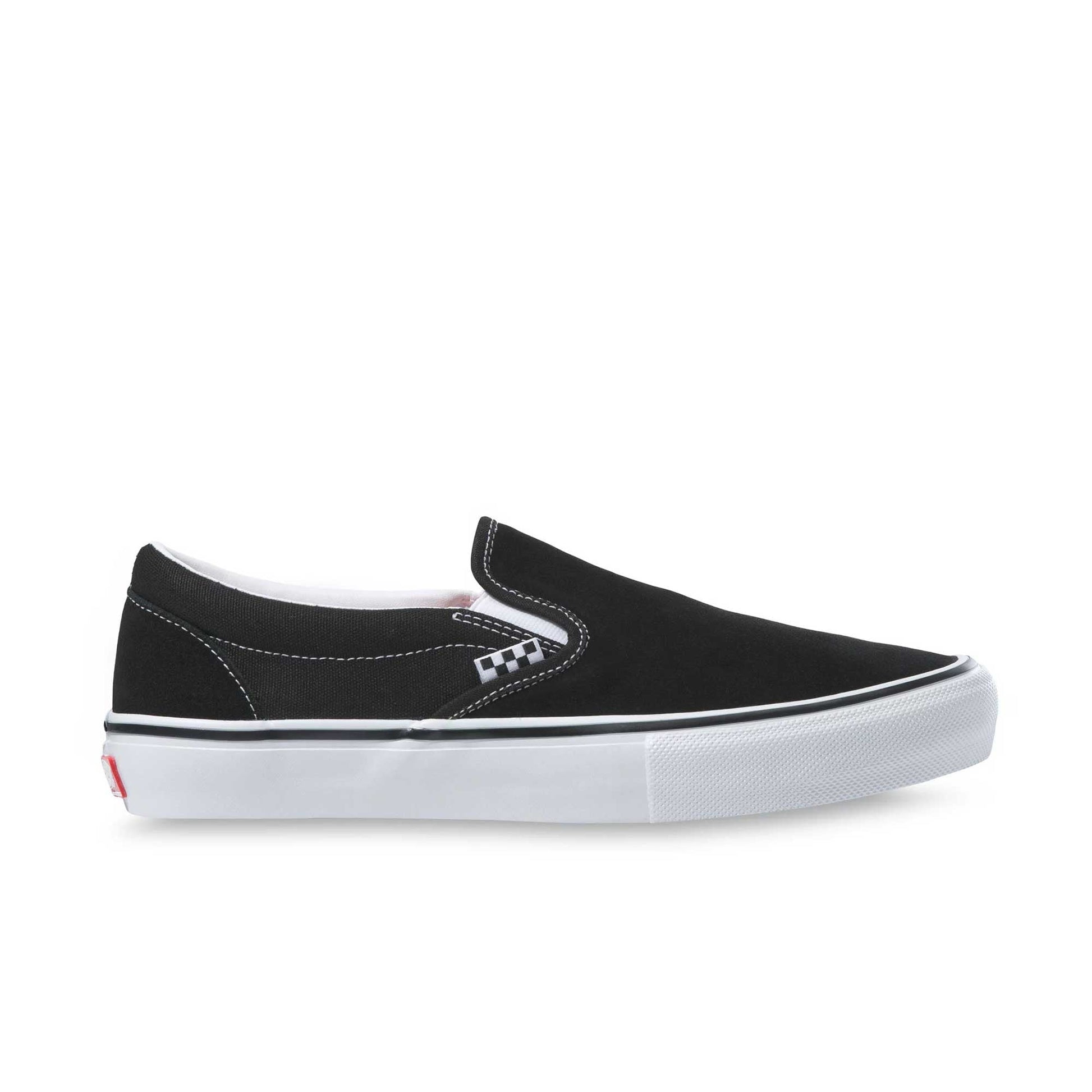 Vans Skate Slip-On, black/white - Tiki Room Skateboards - 1