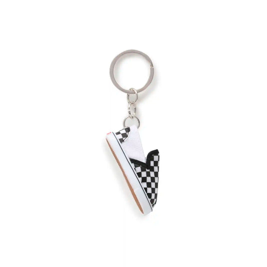 Vans Slip-On Keychain, black/white - Tiki Room Skateboards - 1