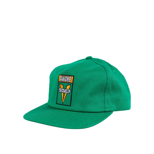 Venture Awake Snapback, green/orange - Tiki Room Skateboards - 1