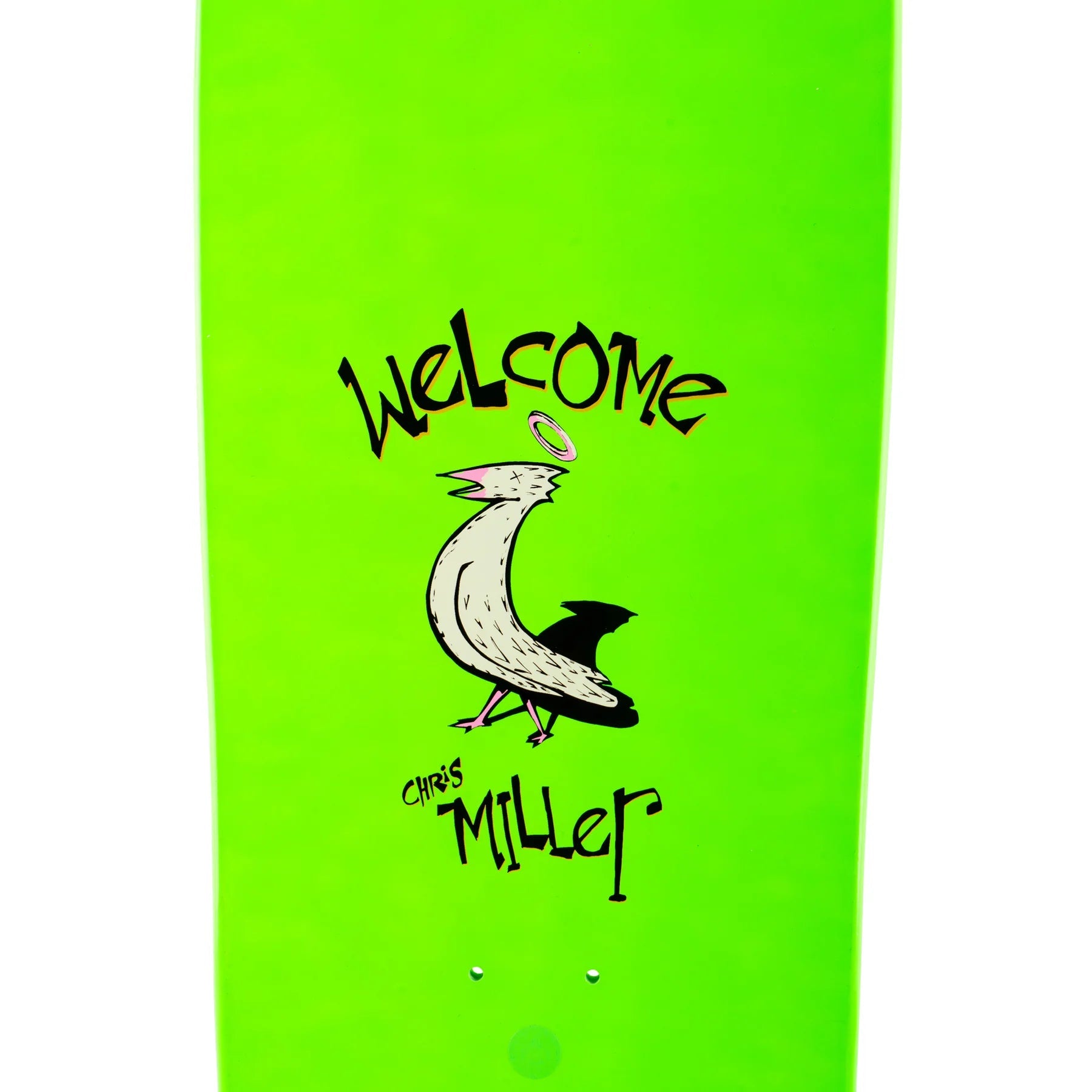 Welcome Miller Sleeping Cat Gaia Deck (9.6”) - Tiki Room Skateboards - 3