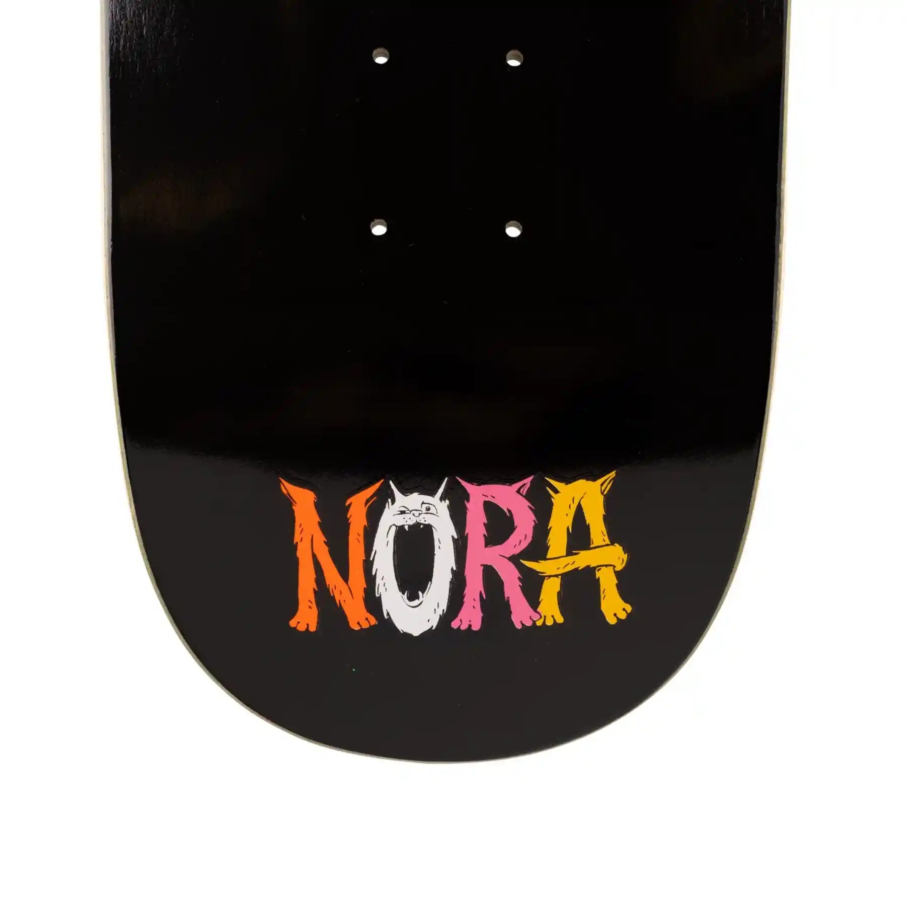Welcome Purr Pile Nora Pro Model Deck (8.8") - Tiki Room Skateboards - 4