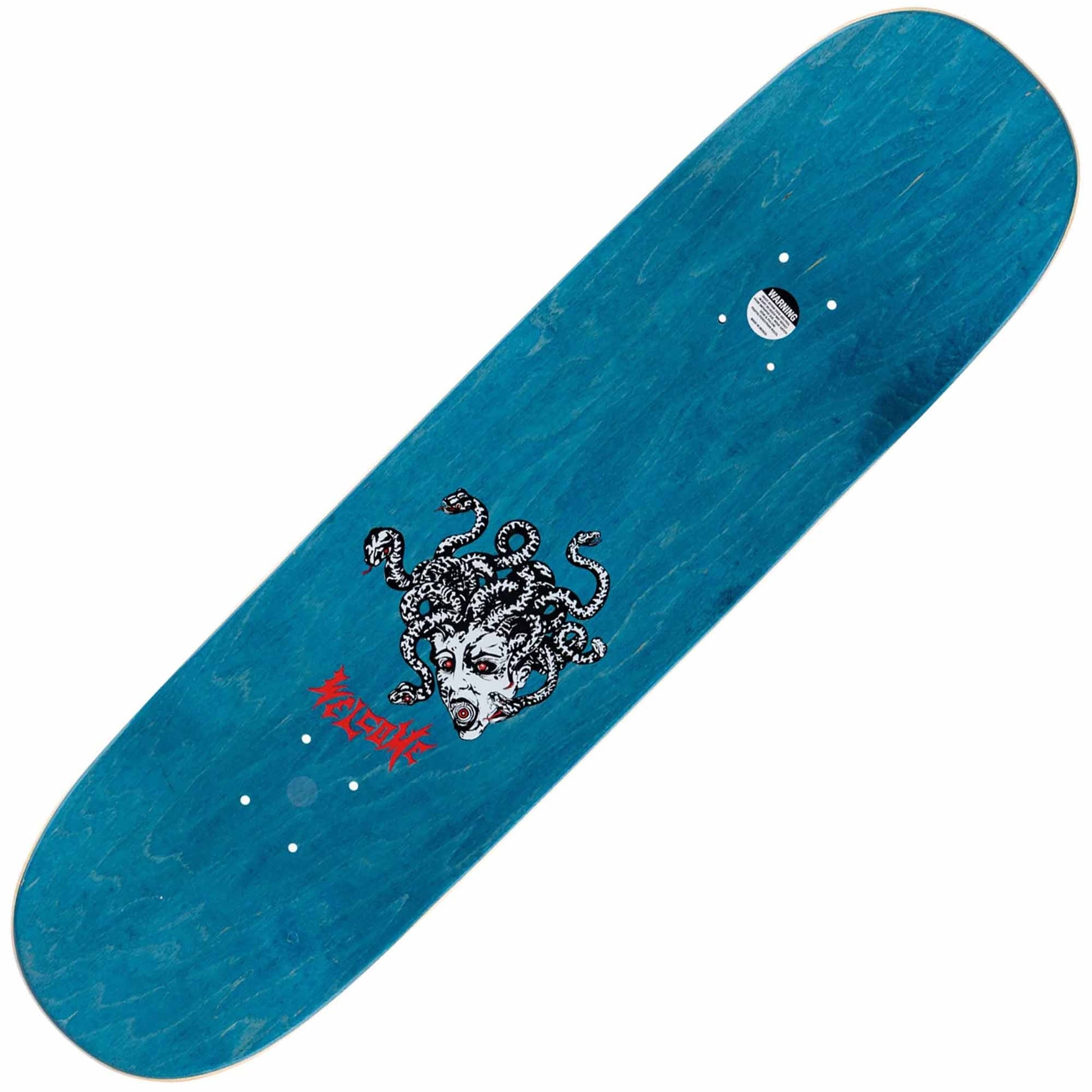 Welcome Ryan Townley Gorgon Deck, Enenra/Bone/Gold Foil (8.5”) - Tiki Room Skateboards - 4