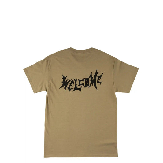 Welcome Twin Vamp Tee, prairie - Tiki Room Skateboards - 1