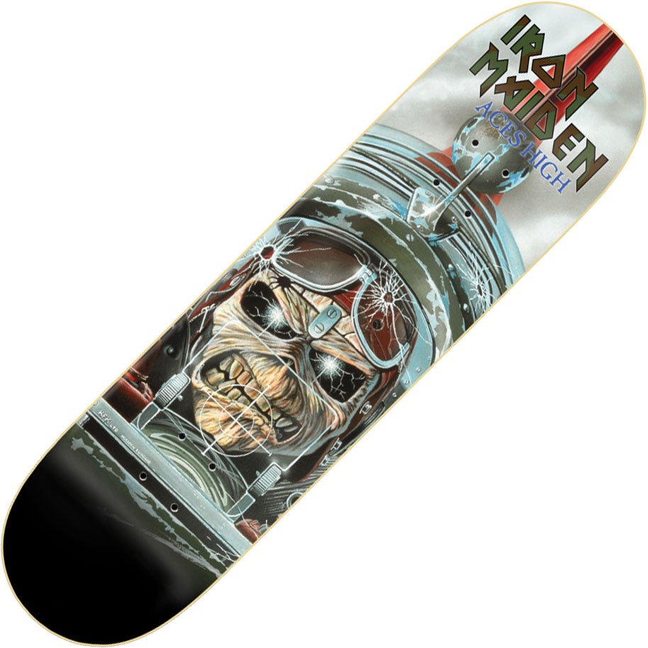 Zero Iron Maiden Aces High Deck (8.375) - Tiki Room Skateboards - 1