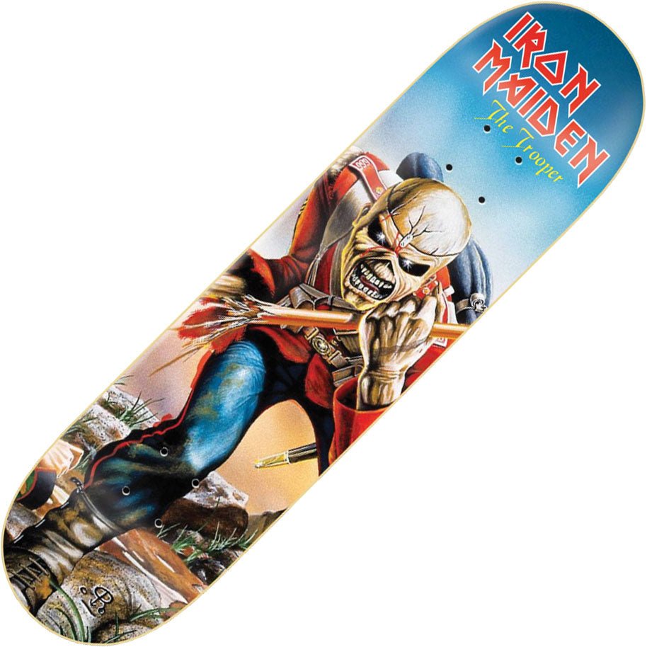 Zero Iron Maiden The Trooper Deck (8.25) - Tiki Room Skateboards - 1